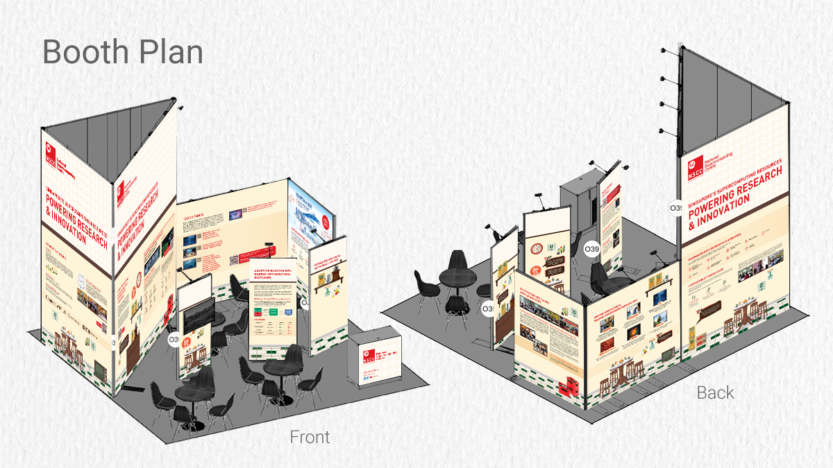 Kopitiam exhibition booth design